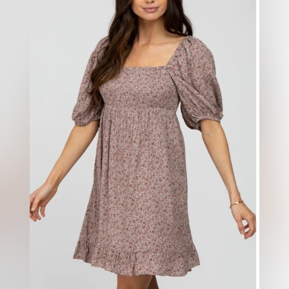 Dress Forum Floral Puff Sleeve Dress - Picture 3 of 7